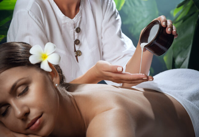 aromatic candle massage Warsaw