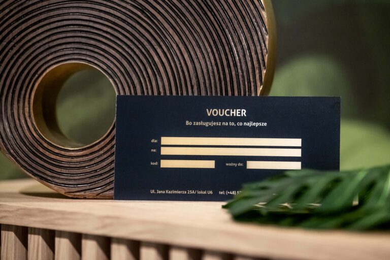 voucher na masaż
